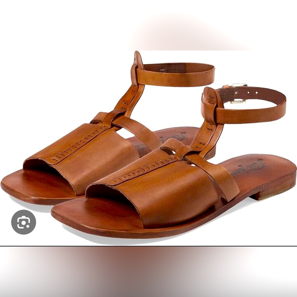 Free People Long Weekend Sandal Tan size 39.5